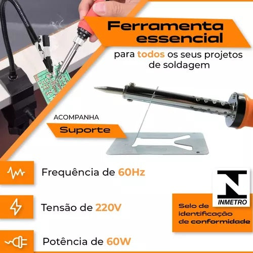 Ferro De Solda 60w 220v - Western