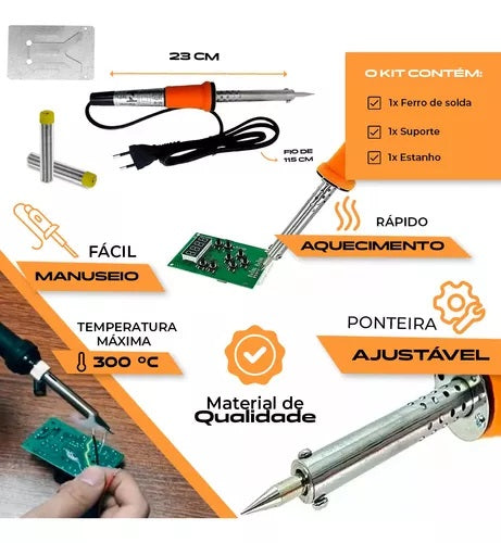 Ferro De Solda 60w 220v - Western