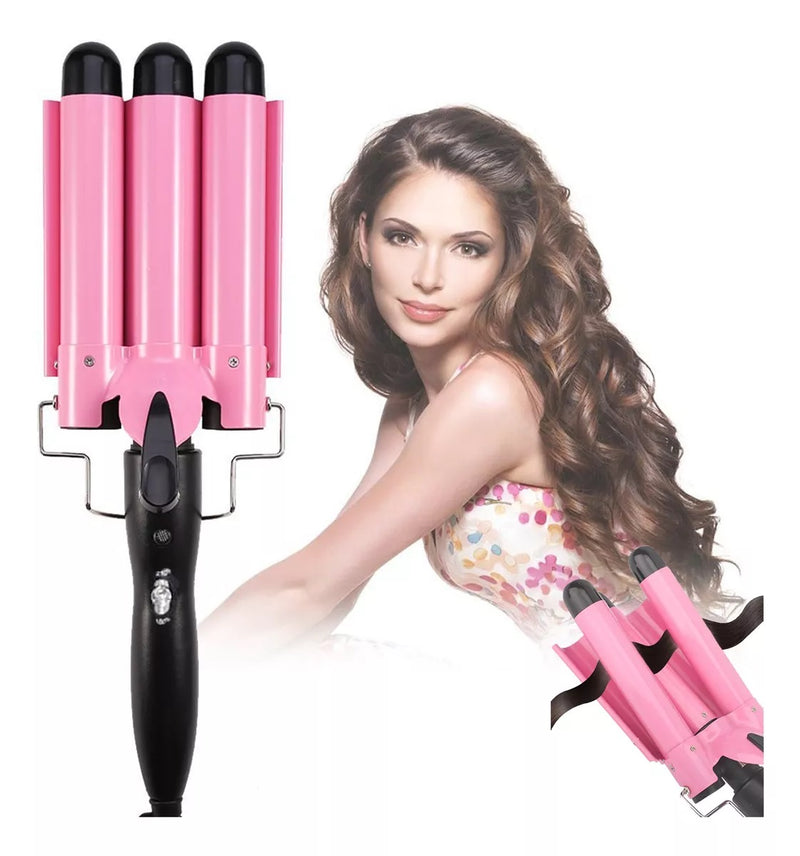 Modelador Cachos Triondas Chapinha De Ondular Cabelos