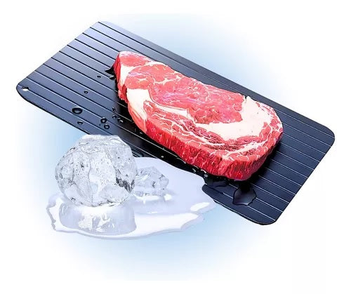 Tábua de descongelamento rápido de alimentos e carnes