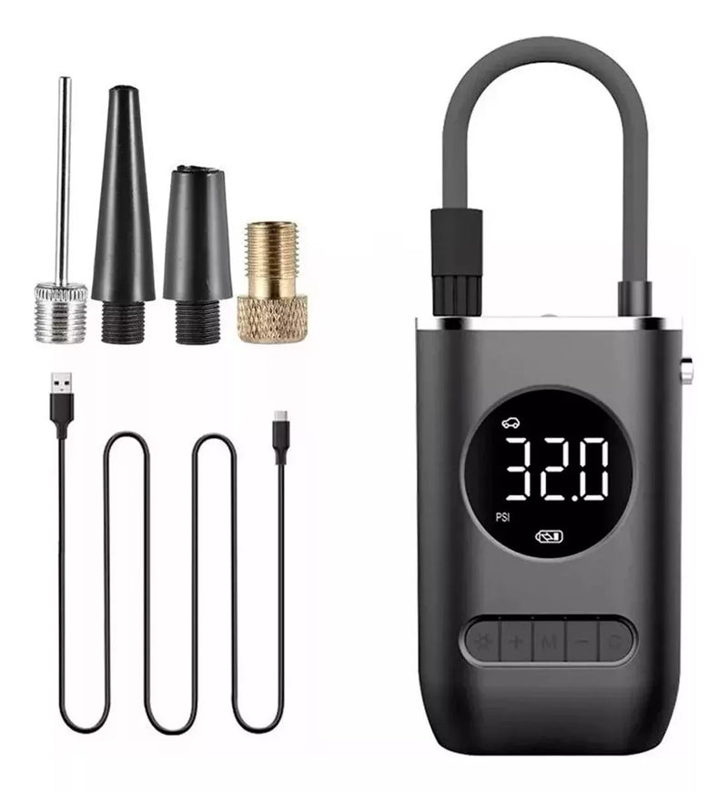 Mini calibrador portátil digital p/ carro, bike e moto