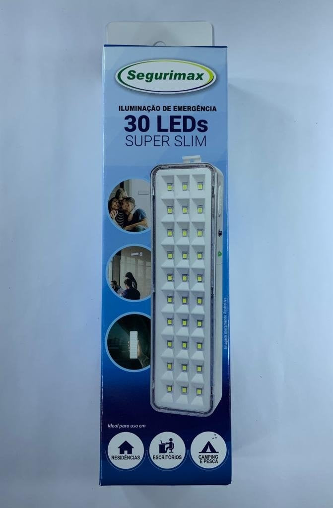 Luminária de Emergência 30 Led