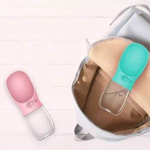 Garrafa de Água Portátil para Pet com trava