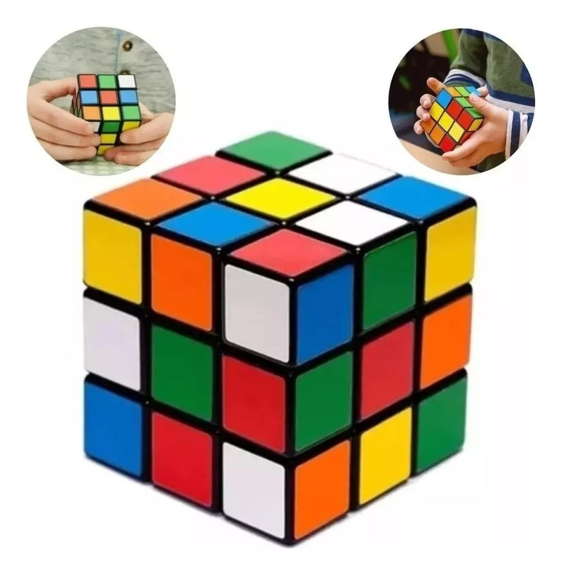 Cubo Mágico colorido 3x3 5cm