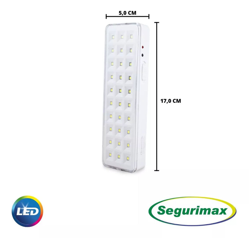 Luminária de Emergência 30 Led