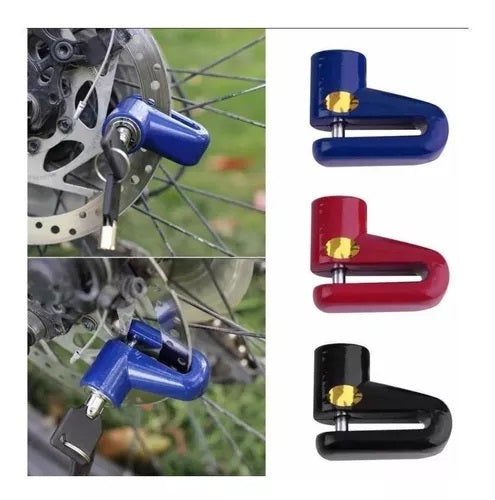 Cadeado Trava Para Disco Freio Moto Antifurto Universal