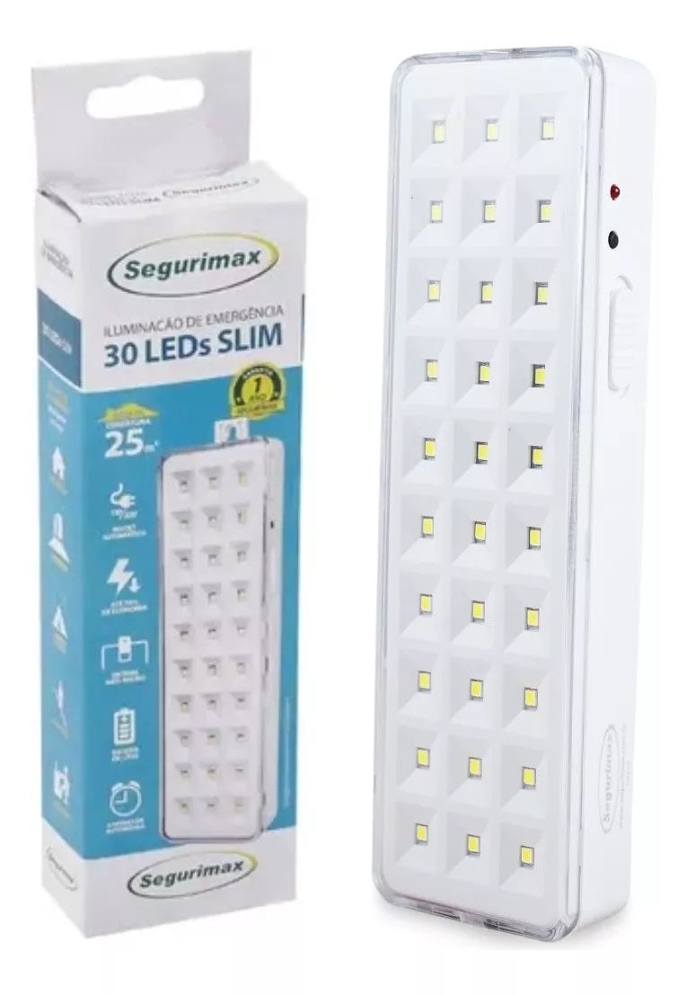 Luminária de Emergência 30 Led