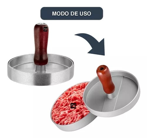 Modelador De Hamburguer 12cm Forma De Alumínio
