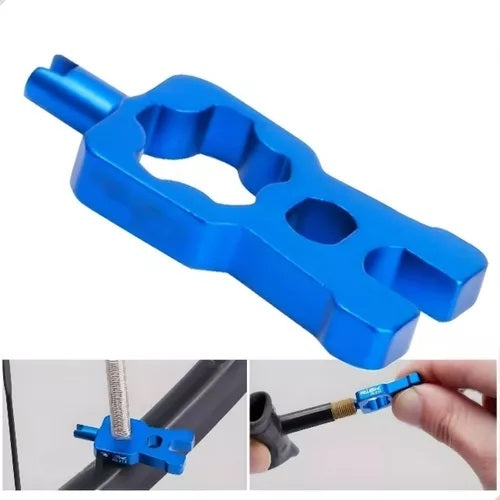 Chave Núcleo De Válvula Presta Schrader Câmara Tubeless Pro