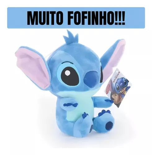 Boneco Pelucia Stitch Lilo Disney 20 cm