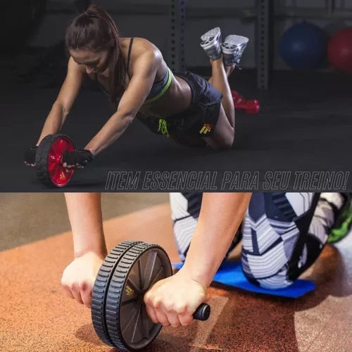 Roda Abdominal Fitness Crossfit Exercicio Malhação Lombar