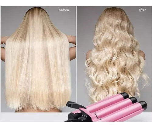 Modelador Cachos Triondas Chapinha De Ondular Cabelos