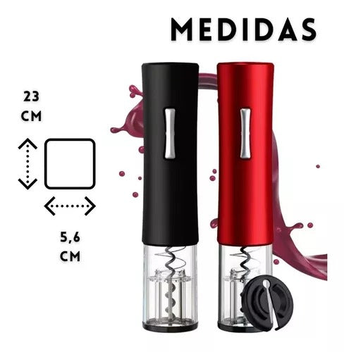Abridor de Vinho Elétrico
