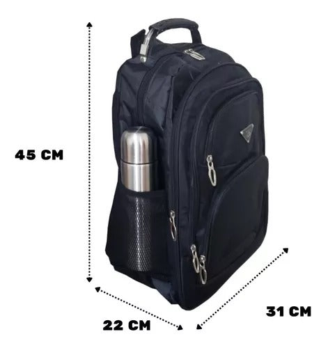 Mochila Bolsa Masculina Notebook Impermeável Reforçada Bolso