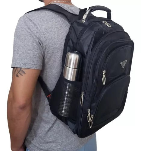 Mochila Bolsa Masculina Notebook Impermeável Reforçada Bolso