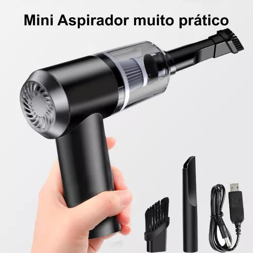 ASPIRADOR PORTÁTIL SEM FIO automotivo ou de uso doméstico