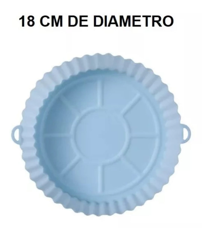 Forro Silicone p/ Airfryer (Bandeja Reutilizavel)