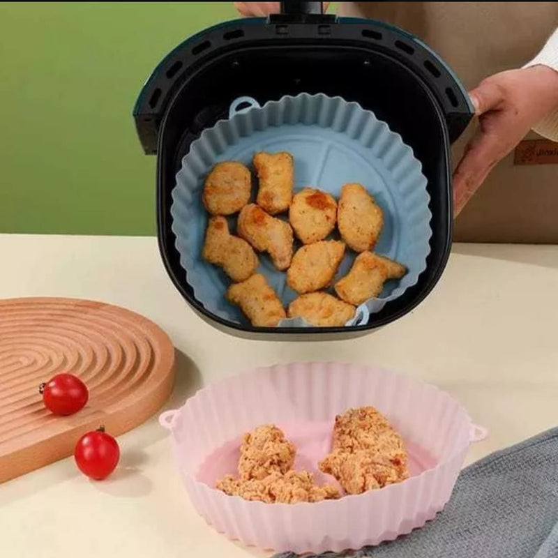 Forro Silicone p/ Airfryer (Bandeja Reutilizavel)