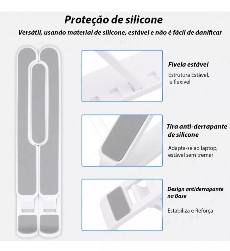 Base Suporte Notebook Regulável