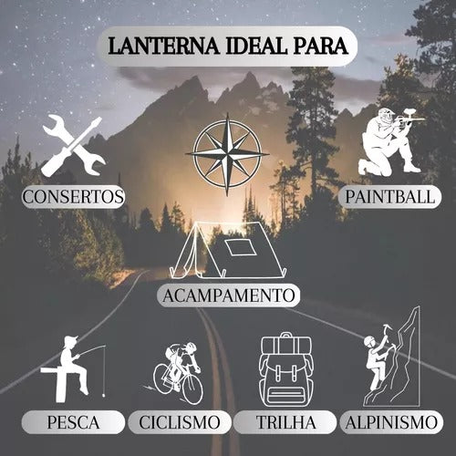 Lanterna T9 Tática