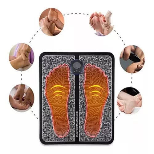 Massageador elétrico para os pés