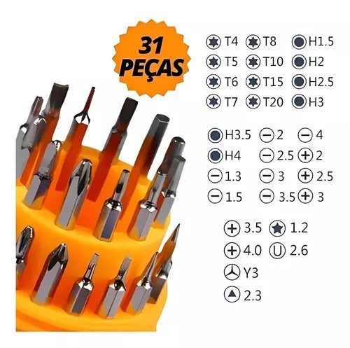 Mini Kit Ferramentas  31 em 1