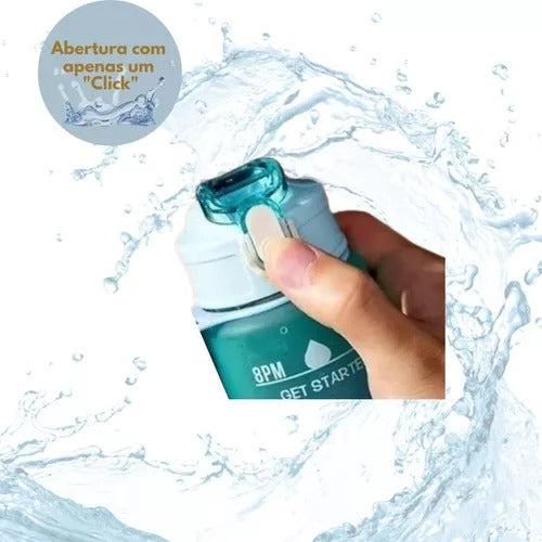 Garrafa Água 1l Squeeze motivacional