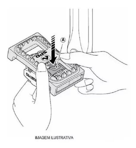 Plataforma para pedal de clip