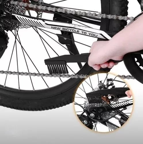 Kit p/ limpar Corrente de Bike