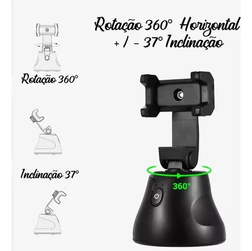Suporte Celular com sensor de movimento 360