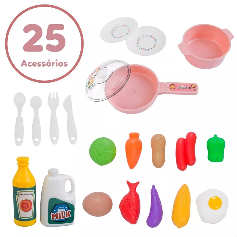 Kit Cozinha De Brinquedo Completa