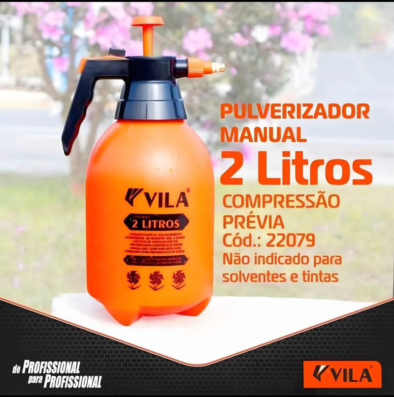 pulverizador borrifador alta pressão 2l