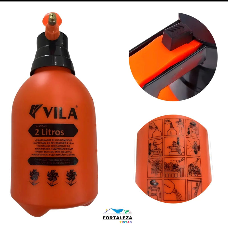 pulverizador borrifador alta pressão 2l