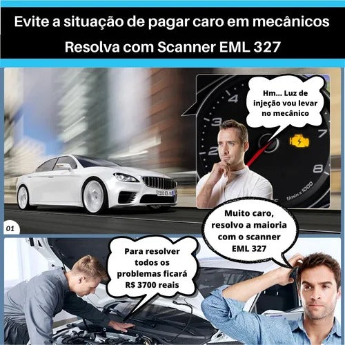Scanner Automotivo Bluetooth Obd2