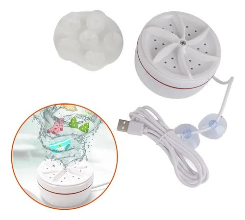 Mini Máquina De Lavar Roupa Portátil