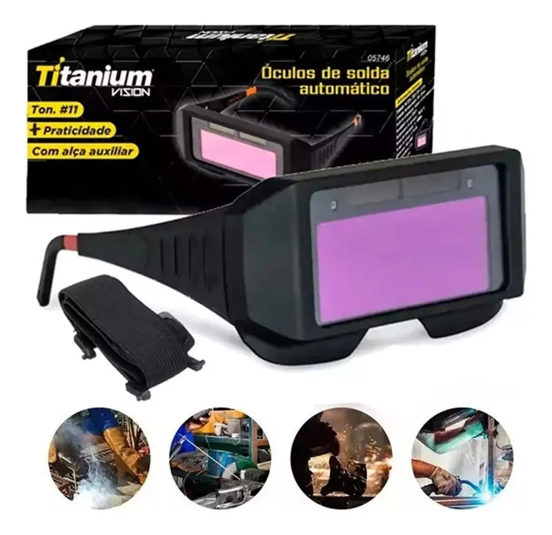 Óculos de Solda c/ Escurecimento Automático