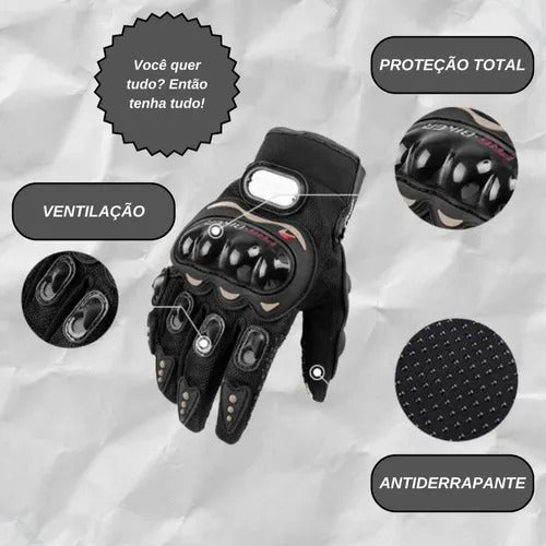 Luva Motociclista